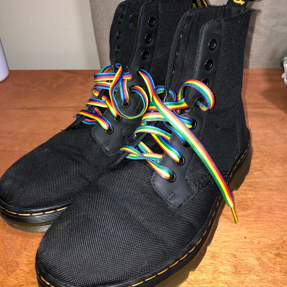 Good Condition Doc Marten Combs Poly Casual Boots!